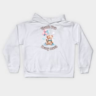 Thank You Beary Much Kids Hoodie
